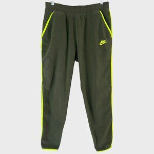 Nike Sportswear Winterized Polar Fleece Jogger Sweatpants Green Men's Medium M